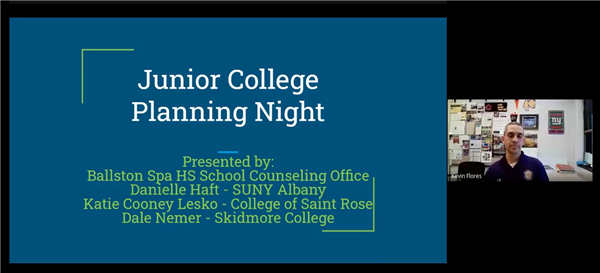 Junior College Planning Night 
